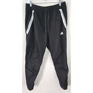 Adidas - New York City FC 2023-24 MLS Travel Pants - Mens Sz L - Gray [KE2093]